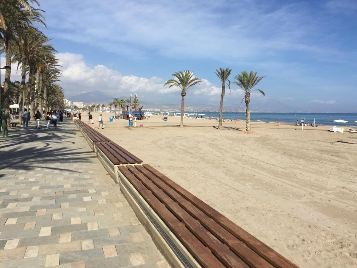 Precious Apartment in Alicante, Playa San Juan Bagian luar foto